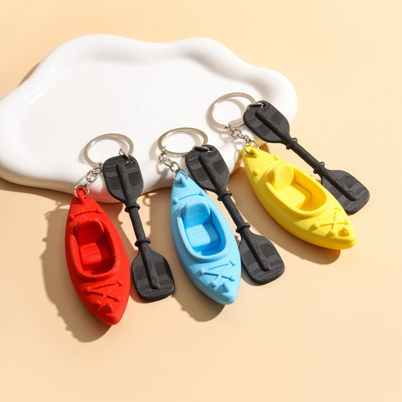 Allsports Equipment - Porte-clés créatif en forme de kayak,