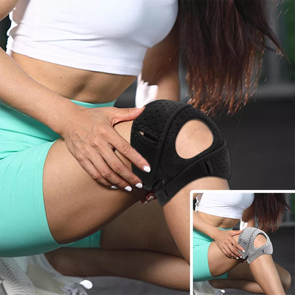 Sports Equipment Knee Support - Genouillère de soutien rotulien en PA