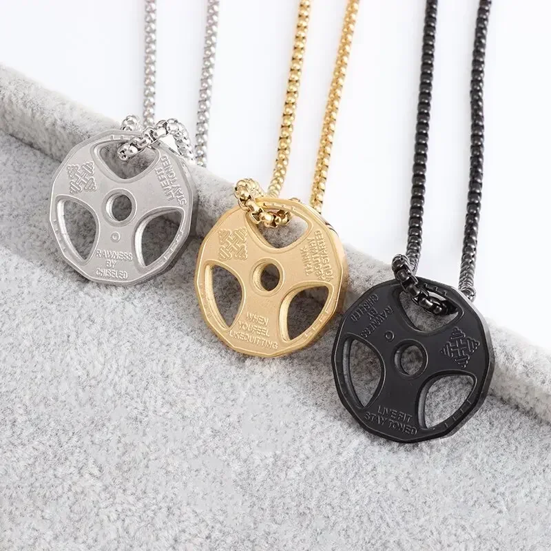 Pendentif d'haltère en acier t - Allsports Equipment avis et prix