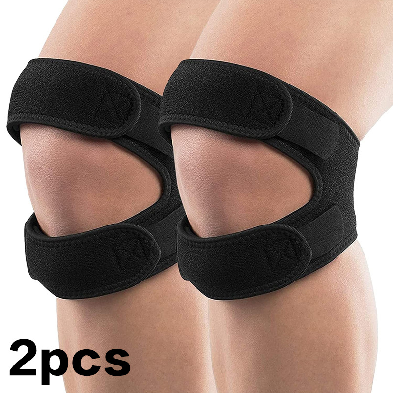 2 genouillères réglables, supp - Sports Equipment Knee Support avis et prix