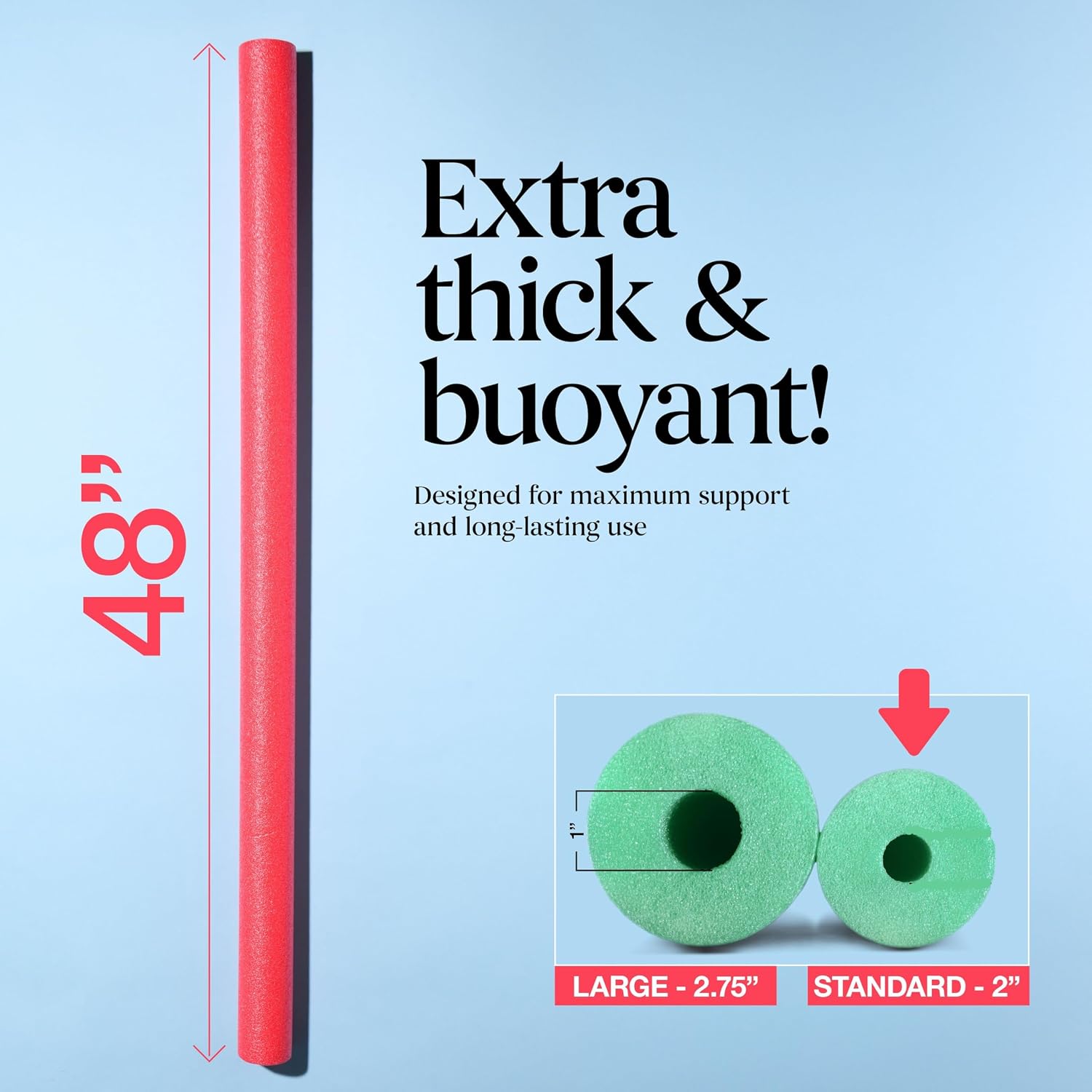 Lot de 40 tubes flottants en m - Foam Pool Noodle avis et prix